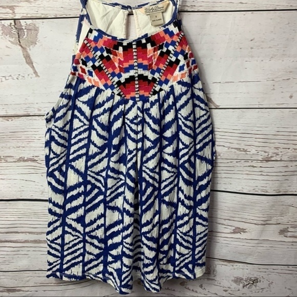Lucky Brand Embroidered Sleeveless Top - Picture 2 of 8